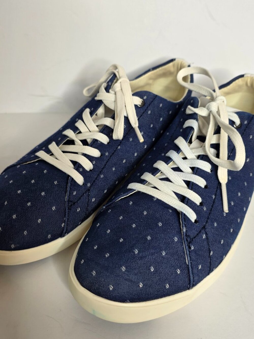 Cole Haan Women's Grand Crosscourt II Polka Dot Denim Sneakers, US Size 9.5